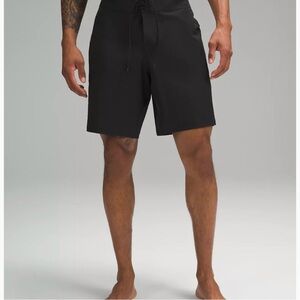 Lululemon Board Shorts Mens 32 Black 9” Inseam Current State Swim Surf Beach
